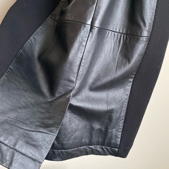 French Connection - Black Leather dress size 2 - Picture 8 of 8